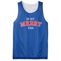 Christmas In My Merry Era Xmas Holiday Christmas Gift Mesh Reversible Basketball Jersey Tank