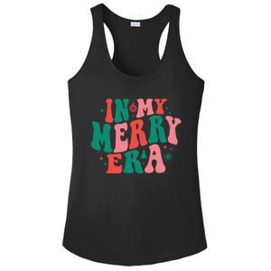 Christmas In My Merry Era Xmas Holiday Christmas Ladies PosiCharge Competitor Racerback Tank