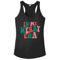 Christmas In My Merry Era Xmas Holiday Christmas Ladies PosiCharge Competitor Racerback Tank