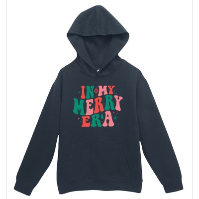 Christmas In My Merry Era Xmas Holiday Christmas Urban Pullover Hoodie