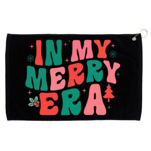 Christmas In My Merry Era Xmas Holiday Christmas Grommeted Golf Towel