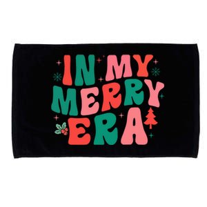 Christmas In My Merry Era Xmas Holiday Christmas Microfiber Hand Towel