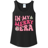 Christmas In My Merry Era Xmas Holiday Christmas Ladies Essential Tank