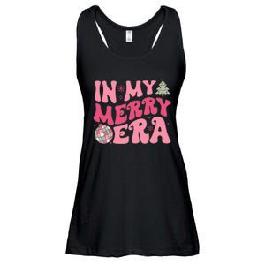 Christmas In My Merry Era Xmas Holiday Christmas Ladies Essential Flowy Tank