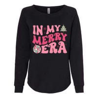 Christmas In My Merry Era Xmas Holiday Christmas Womens California Wash Sweatshirt