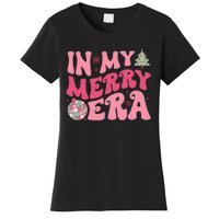 Christmas In My Merry Era Xmas Holiday Christmas Women's T-Shirt