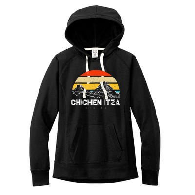 Chichen Itza Mexico Vacation Women's Fleece Hoodie