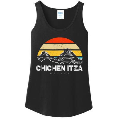 Chichen Itza Mexico Vacation Ladies Essential Tank