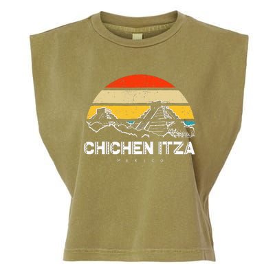 Chichen Itza Mexico Vacation Garment-Dyed Women's Muscle Tee