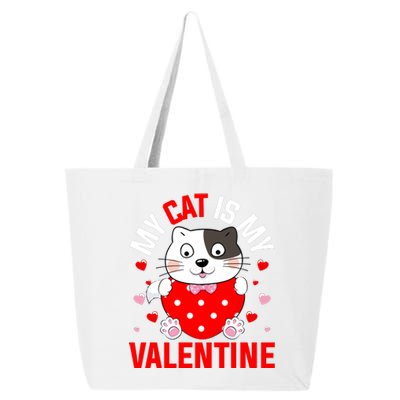 Cat Is My Valentine 25L Jumbo Tote