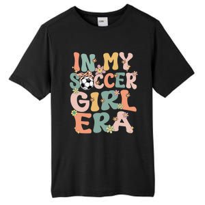 Cute In My Soccer Era Retro Groovy Soccer Tall Fusion ChromaSoft Performance T-Shirt