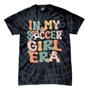 Cute In My Soccer Era Retro Groovy Soccer Tie-Dye T-Shirt