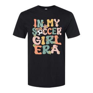 Cute In My Soccer Era Retro Groovy Soccer Softstyle CVC T-Shirt