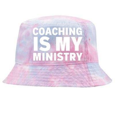 Coaching Is My Ministry Tie-Dyed Bucket Hat