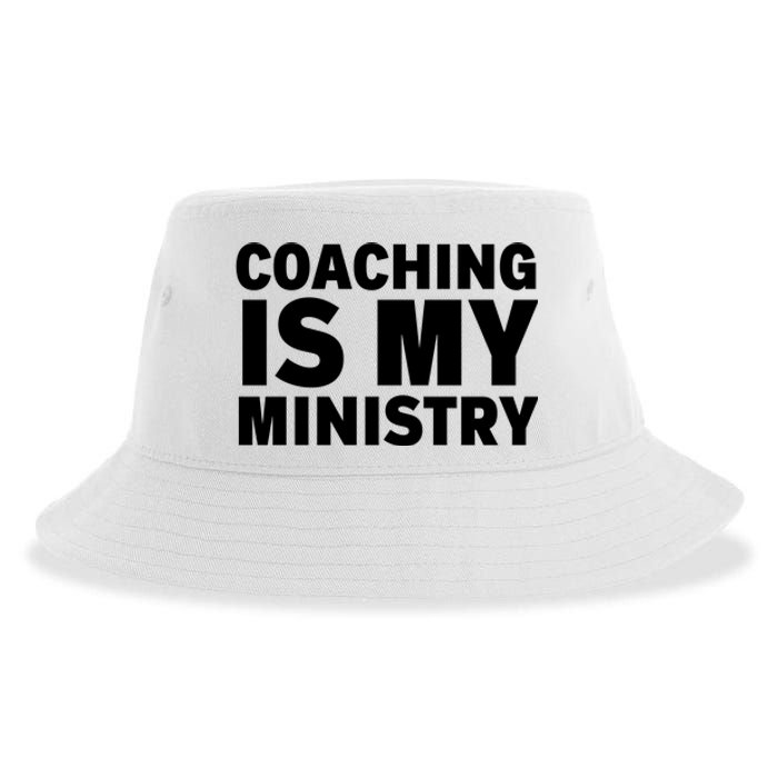 Coaching Is My Ministry Sustainable Bucket Hat