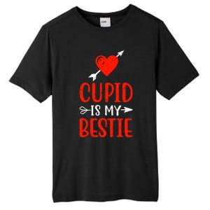 Cupid Is My Bestie Funny Cupid Enthusiast Valentine Love Great Gift Tall Fusion ChromaSoft Performance T-Shirt