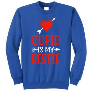 Cupid Is My Bestie Funny Cupid Enthusiast Valentine Love Great Gift Sweatshirt