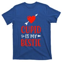 Cupid Is My Bestie Funny Cupid Enthusiast Valentine Love Great Gift T-Shirt