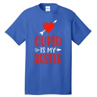 Cupid Is My Bestie Funny Cupid Enthusiast Valentine Love Great Gift Tall T-Shirt