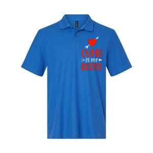 Cupid Is My Bestie Funny Cupid Enthusiast Valentine Love Great Gift Softstyle Adult Sport Polo