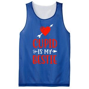 Cupid Is My Bestie Funny Cupid Enthusiast Valentine Love Great Gift Mesh Reversible Basketball Jersey Tank