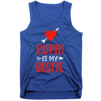 Cupid Is My Bestie Funny Cupid Enthusiast Valentine Love Great Gift Tank Top