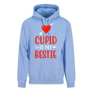 Cupid Is My Bestie Funny Cupid Enthusiast Valentine Love Great Gift Unisex Surf Hoodie