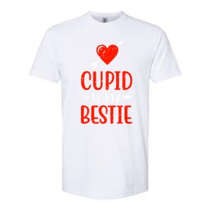 Cupid Is My Bestie Funny Cupid Enthusiast Valentine Love Great Gift Softstyle CVC T-Shirt