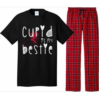 Cupid Is My Bestie Cute Gift Pajama Set