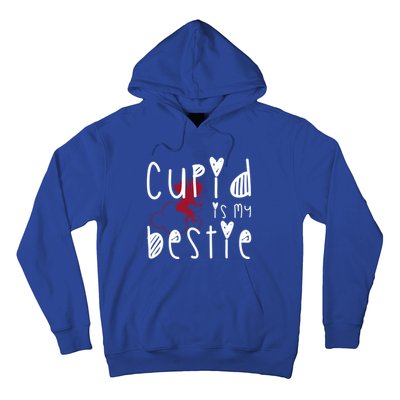 Cupid Is My Bestie Cute Gift Hoodie