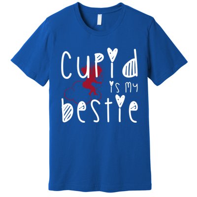 Cupid Is My Bestie Cute Gift Premium T-Shirt