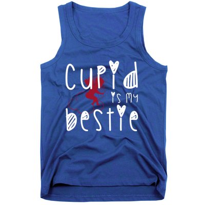 Cupid Is My Bestie Cute Gift Tank Top