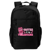 Coffee Is My Valentine Retro Cute Backpack