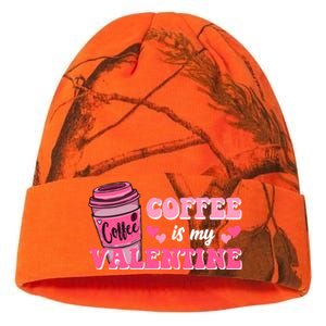 Coffee Is My Valentine Retro Cute Kati Licensed 12" Camo Beanie