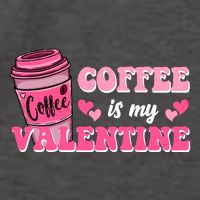 Coffee Is My Valentine Retro Cute Vector Backpack