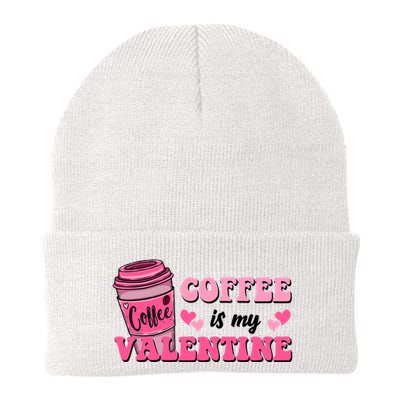 Coffee Is My Valentine Retro Cute Beanie