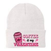 Coffee Is My Valentine Retro Cute Knit Cap Winter Beanie