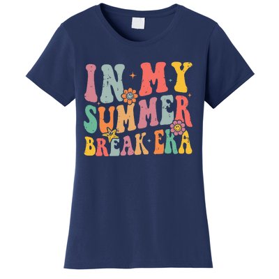 Cute In My Summer Break Era Funny Teacher Last Day Of School Women's T-Shirt