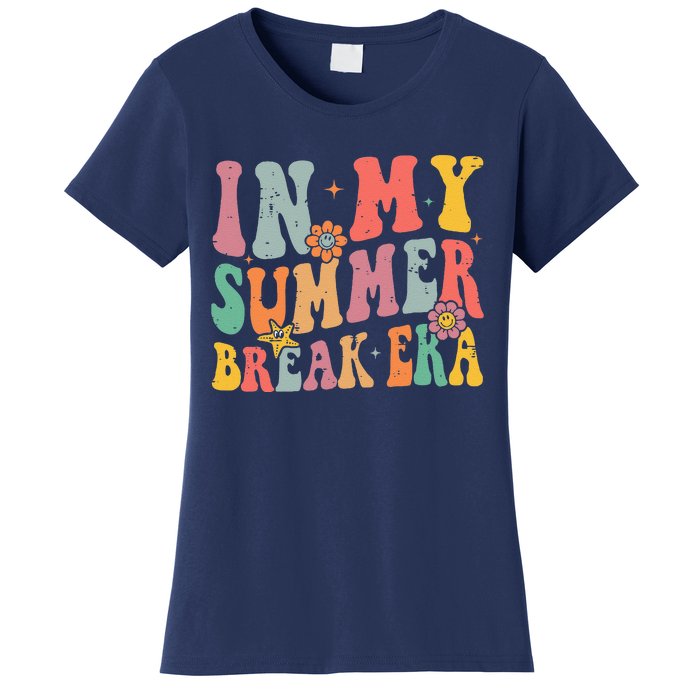 Cute In My Summer Break Era Funny Teacher Last Day Of School Women's T-Shirt