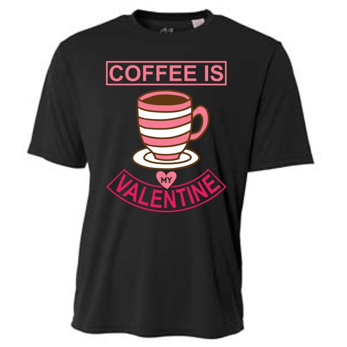 Coffee Is My Valentine Cooling Performance Crew T-Shirt