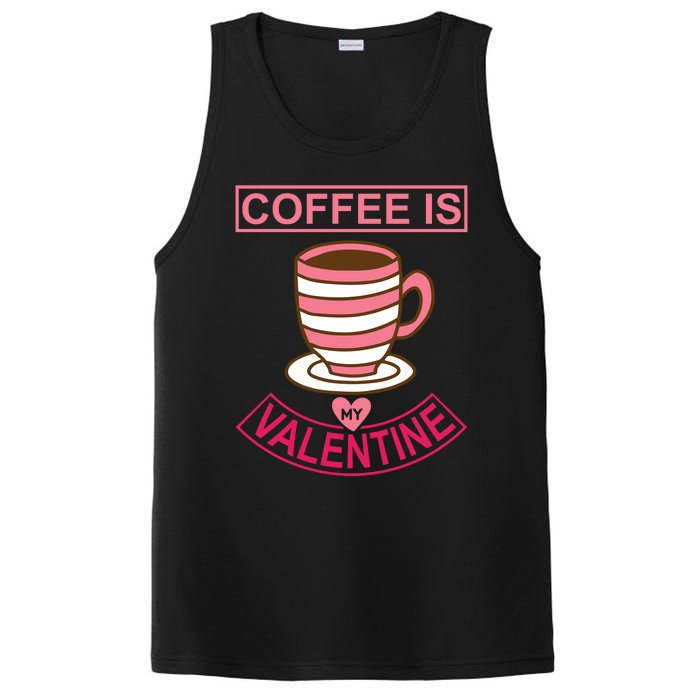 Coffee Is My Valentine PosiCharge Competitor Tank