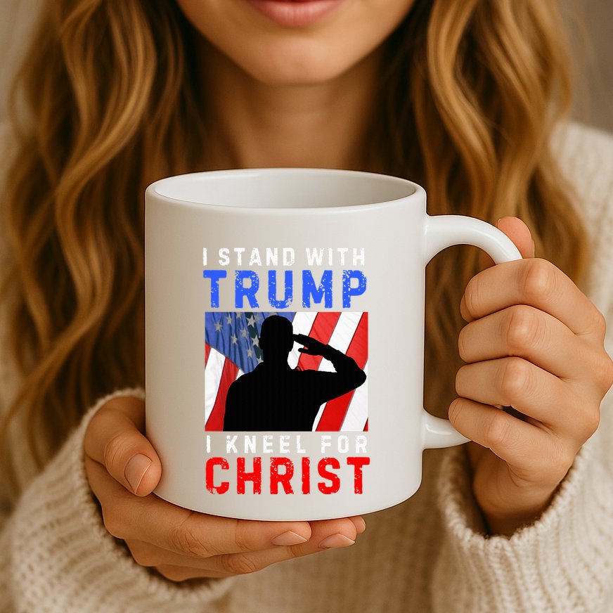 Christ Is My Savior Lord Trump My President Mug