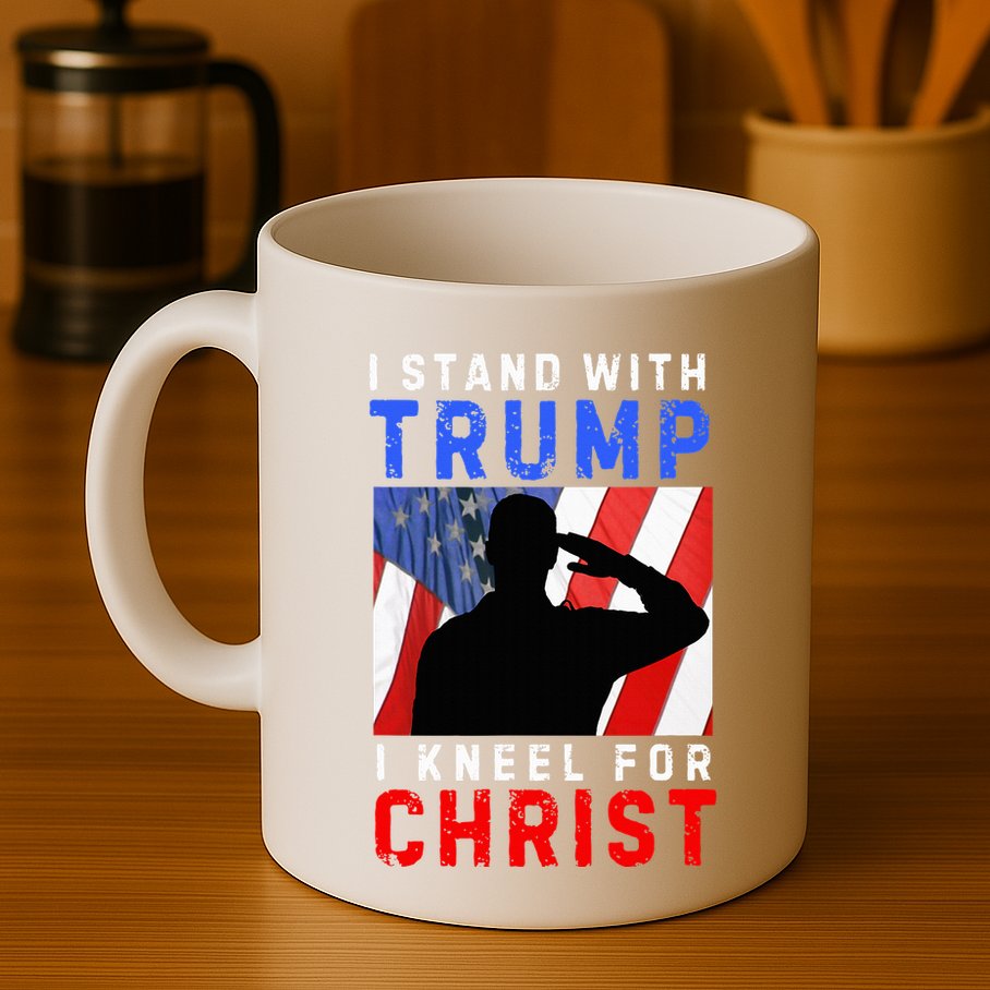 Christ Is My Savior Lord Trump My President Mug