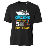 Cruising Into My 50 Year Old Birthday Party 50th BDay Cooling Performance Crew T-Shirt