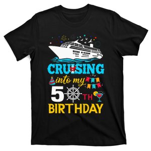 Cruising Into My 50 Year Old Birthday Party 50th BDay T-Shirt