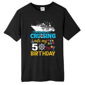 Cruising Into My 50 Year Old Birthday Party 50th BDay Tall Fusion ChromaSoft Performance T-Shirt