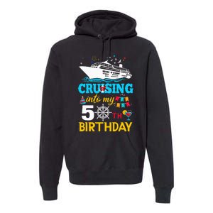 Cruising Into My 50 Year Old Birthday Party 50th BDay Premium Hoodie