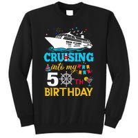 Cruising Into My 50 Year Old Birthday Party 50th BDay Tall Sweatshirt