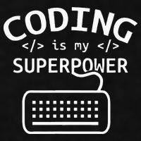 Coding Is My Superpower Coder Code Software Programmer Ladies PosiCharge Tri-Blend Wicking Tank