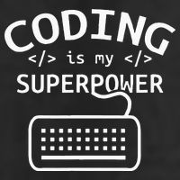 Coding Is My Superpower Coder Code Software Programmer Crop Fleece Hoodie